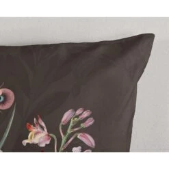 Good Morning Dekbedovertrek "bloemen" - Bruin - (240x200/220 Cm) - Katoen -Leen Bakker Winkel cefd7c0d01f442d7a626584c669834f9