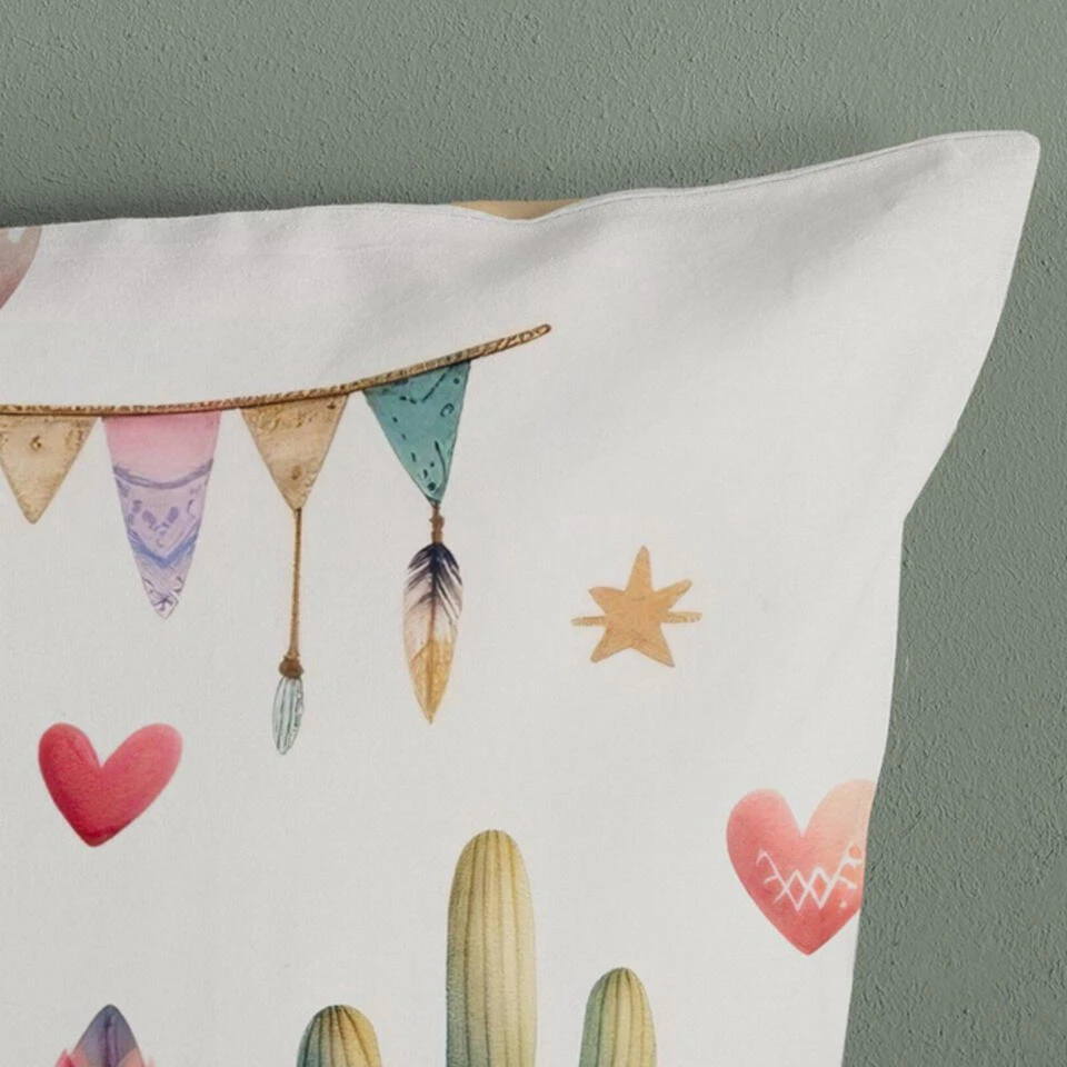 Good Morning Goodmorning Peuter Dekbedovertrek Boho Multi-Junior (120 X 150 Cm) 6 Good Morning Goodmorning Peuter Dekbedovertrek Boho Multi-Junior (120 X 150 Cm) - Afbeelding 4