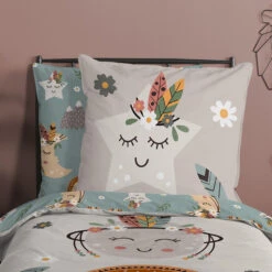 Pure Momo Kinderdekbedovertrek Zand -Leen Bakker Winkel d075b3155bc045459ab19307bada44e5