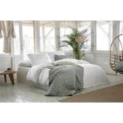 Walra - Dekbedovertrek Vintage Satin - 260x220 Cm - Wit -Leen Bakker Winkel d0848738d4f54f2ea8b9b8c4adc5e26a