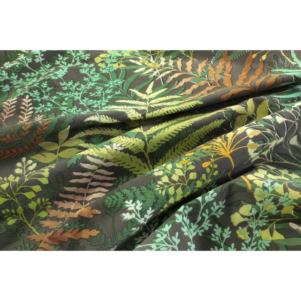 Day Dream Linde - Dekbedovertrek - Lits-jumeaux - 240x200/220 Cm - Zwart 5 Day Dream Linde - Dekbedovertrek - Lits-jumeaux - 240x200/220 Cm - Zwart - Afbeelding 3