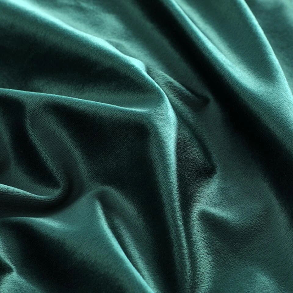 Papillon Dekbedovertrek Uni Velvet - 200x200/220 Cm - Groen 9 Papillon Dekbedovertrek Uni Velvet - 200x200/220 Cm - Groen - Afbeelding 7