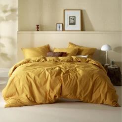 Moodit Dekbedovertrek Basil Sunshine - Tweepersoons - 200 X 220 Cm - Katoen -Leen Bakker Winkel d3fc3d692b99436096373d3a5a10f380