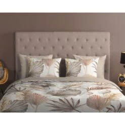 Good Morning Dekbedovertrek "bladeren" - Zand - (200x200/220 Cm) - Katoen -Leen Bakker Winkel d5afe85722b04a1f9e90196e72a3c2d3