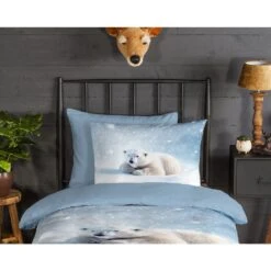 Good Morning IJsbeer Flanel Dekbedovertrek Blauw 21 Good Morning IJsbeer Flanel Dekbedovertrek Blauw -Leen Bakker Winkel d5ff25bc5288425c9725c8fc772ccb8d