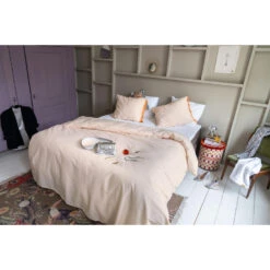 Dindi Home - Dekbedovertrek Funky Frills - 200x220 Cm - Roze -Leen Bakker Winkel d6cead82e3534b9a96cfd103e41472c0