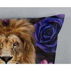Pure Dekbedovertrek "leeuw Met Bloemen" - Multi - (240x200/220 Cm) - Microfiber -Leen Bakker Winkel d72f6ce33de1418384f07d5d5a7484c3
