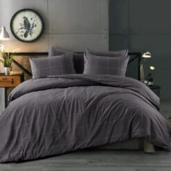 Day Dream Duuk - Dekbedovertrek - Eenpersoons - 140x200/220 Cm - Grijs -Leen Bakker Winkel d85863da8f7a4484a6d18cefe59acbd4