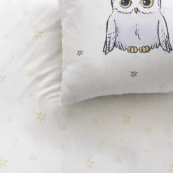 Harry Potter Dekbedovertrek Owl - Eenpersoons - 140 X 200 Cm - Katoen -Leen Bakker Winkel da27ca2603db432ebd2bdcda63e2ddfc