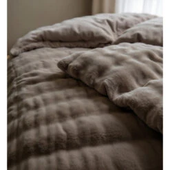 Dekbedovertrek 200x220 – Pompom Design & Warm Flanel Fleece - Taupe 11 Dekbedovertrek 200x220 – Pompom Design & Warm Flanel Fleece - Taupe -Leen Bakker Winkel da539950bc3d4feda71a4b28c86a042f