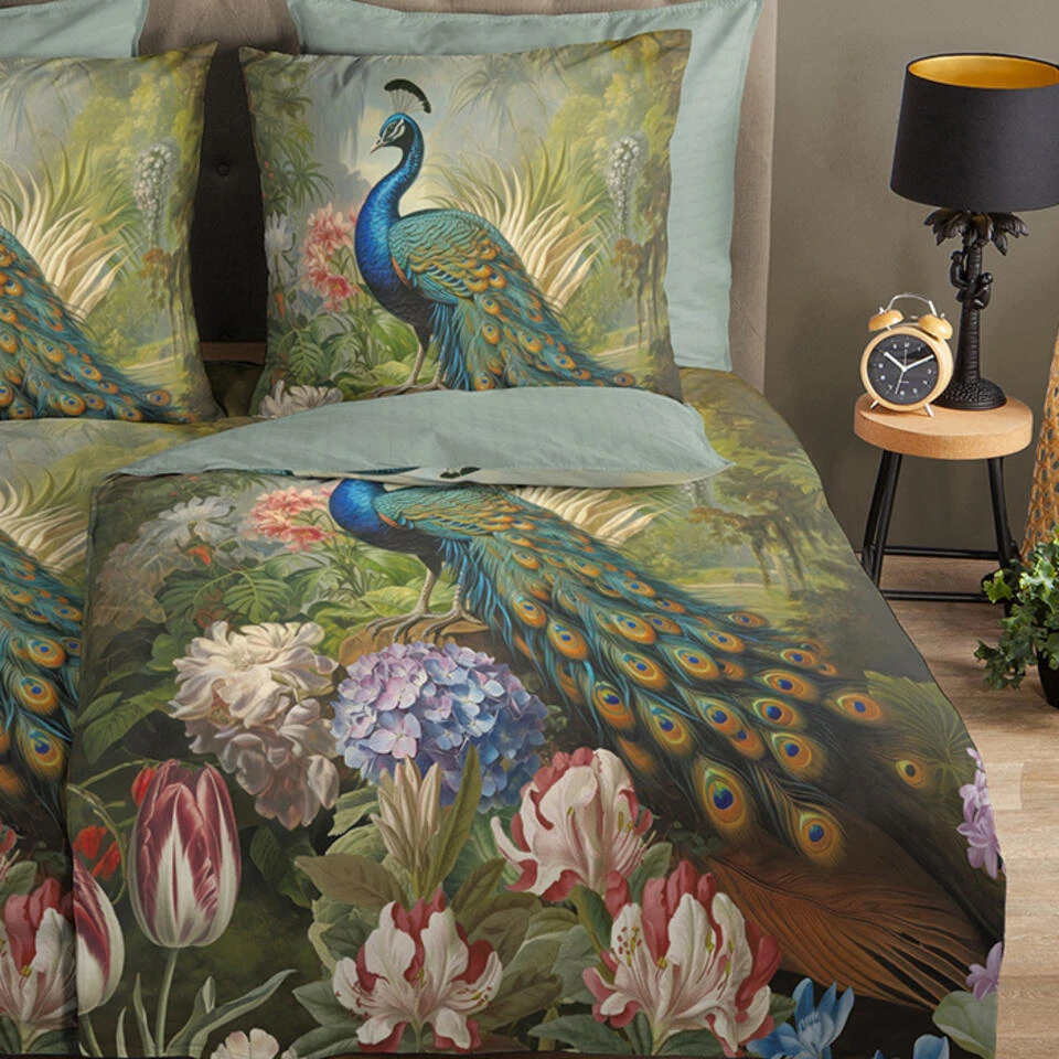 Good Morning Pauw Dekbedovertrek Multi-2-persoons (200 X 200/220 Cm) 9 Good Morning Pauw Dekbedovertrek Multi-2-persoons (200 X 200/220 Cm) - Afbeelding 7