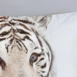 Good Morning Witte Tijger Flanel Debedovertrek Off-white-Lits-jumeaux (270 X... -Leen Bakker Winkel dbf315830fdc4bc1ba653763c35e94e1