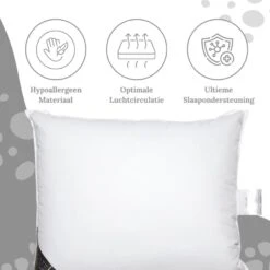 Ten Cate - Synthetisch Hoofdkussen - 60x70 11 Ten Cate - Synthetisch Hoofdkussen - 60x70 -Leen Bakker Winkel dd706ec4a9074ddf9ac24503ac19f30b