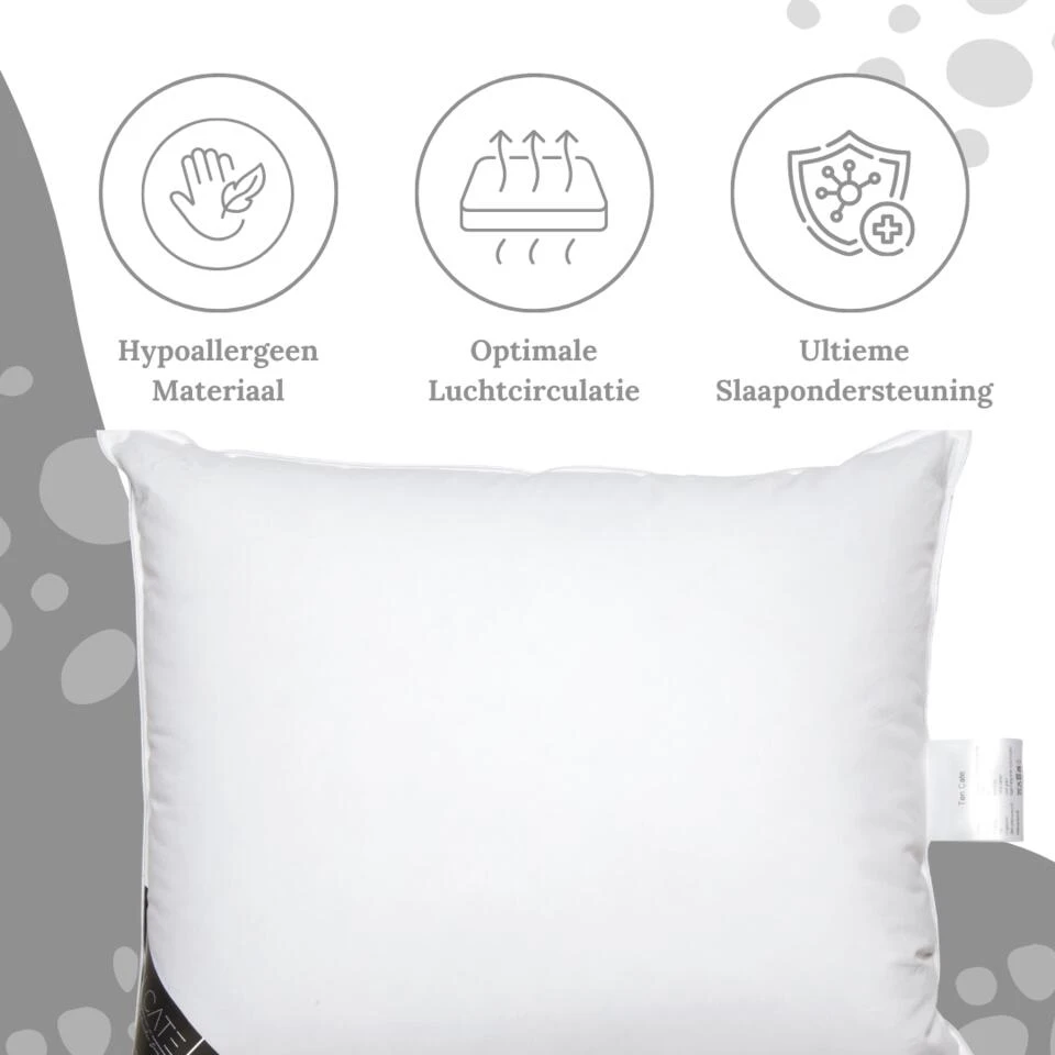 Ten Cate - Synthetisch Hoofdkussen - 60x70 7 Ten Cate - Synthetisch Hoofdkussen - 60x70 - Afbeelding 5
