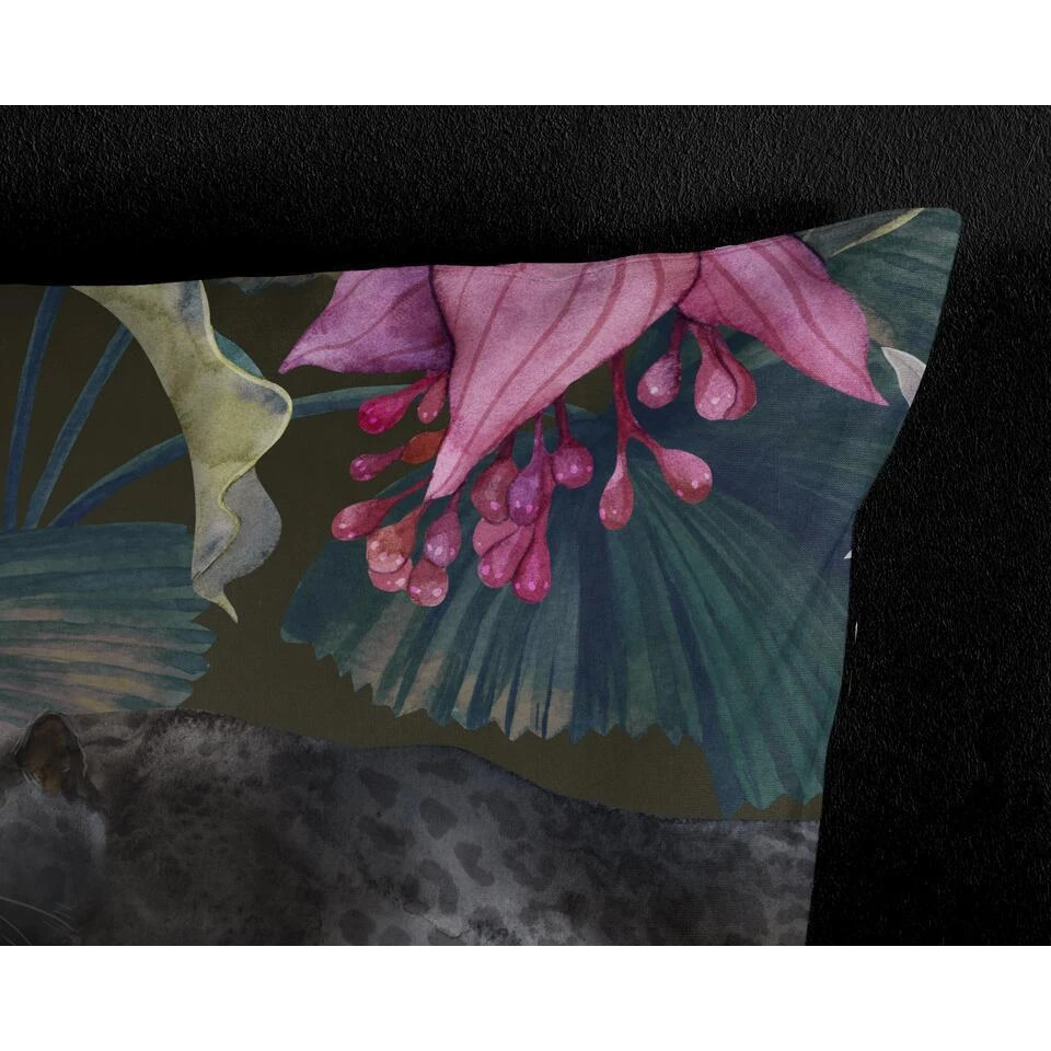 Pure Dekbedovertrek "bladeren / Jungle" - Multi - (200x200/220 Cm) - Microfiber 7 Pure Dekbedovertrek "bladeren / Jungle" - Multi - (200x200/220 Cm) - Microfiber - Afbeelding 5