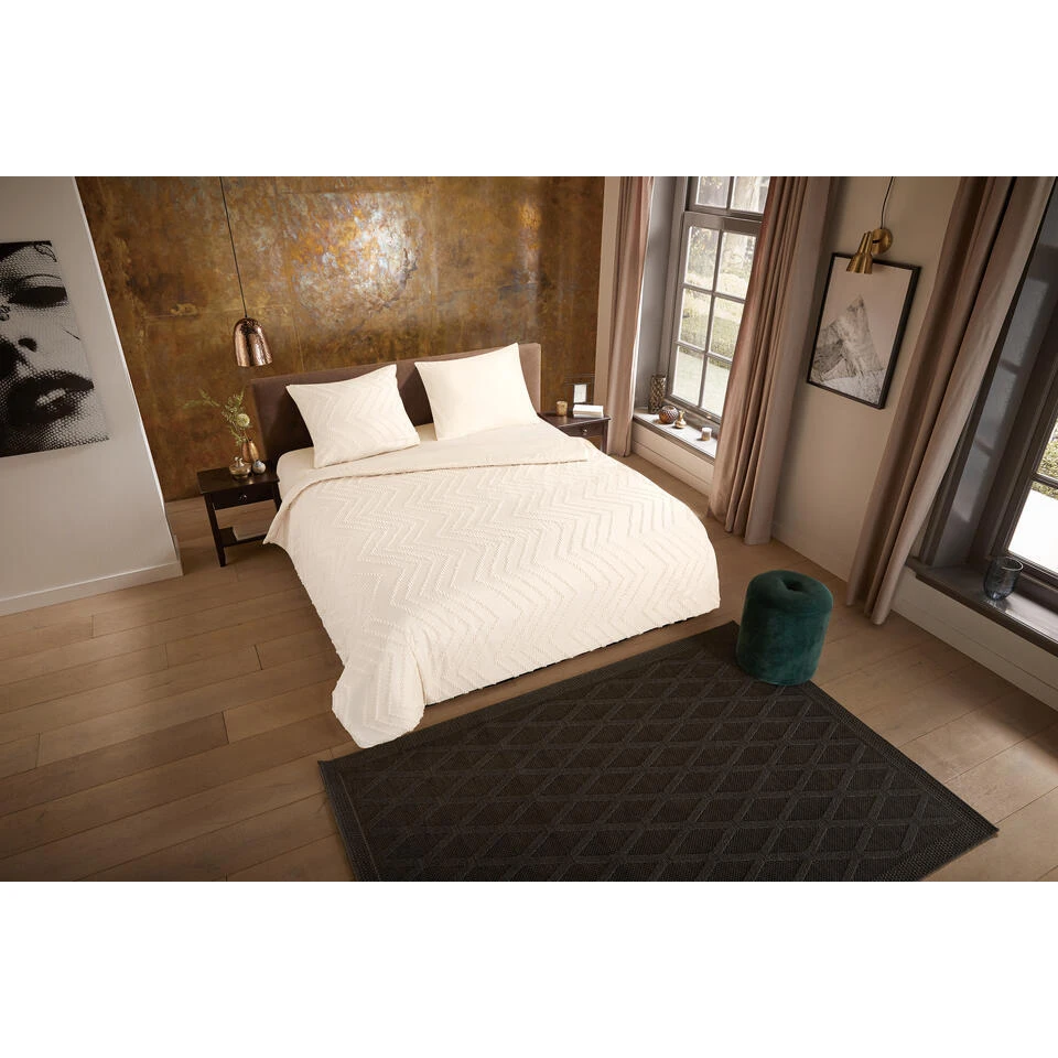 Pure Dekbedovertrek Luxe Off-White-Lits-jumeaux (240 X 200/220 Cm) 4 Pure Dekbedovertrek Luxe Off-White-Lits-jumeaux (240 X 200/220 Cm) - Afbeelding 2