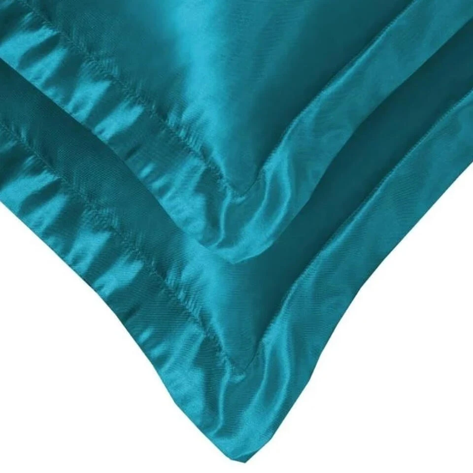 Glanzend Satijnen Dekbedovertrek Beauty Silk Aqua-Lits-jumeaux (240... 7 Glanzend Satijnen Dekbedovertrek Beauty Silk Aqua-Lits-jumeaux (240... - Afbeelding 5