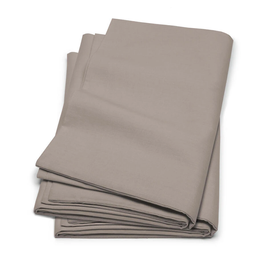 Cinderella Kussenslopen Taupe (2 Stuks)-60 X 80 Cm 4 Cinderella Kussenslopen Taupe (2 Stuks)-60 X 80 Cm - Afbeelding 2