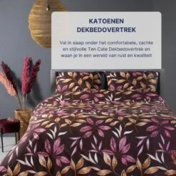 Ten Cate Katoenen Dekbedovertrek - 240x200/220 Cm - Kendra -Leen Bakker Winkel e95a54423ab348f38b16027be8984e7d