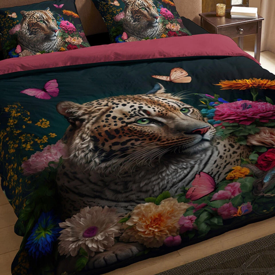 Pure Tijger Bora Dekbedovertrek Multi-2-persoons (200 X 200/220 Cm) 8 Pure Tijger Bora Dekbedovertrek Multi-2-persoons (200 X 200/220 Cm) - Afbeelding 6