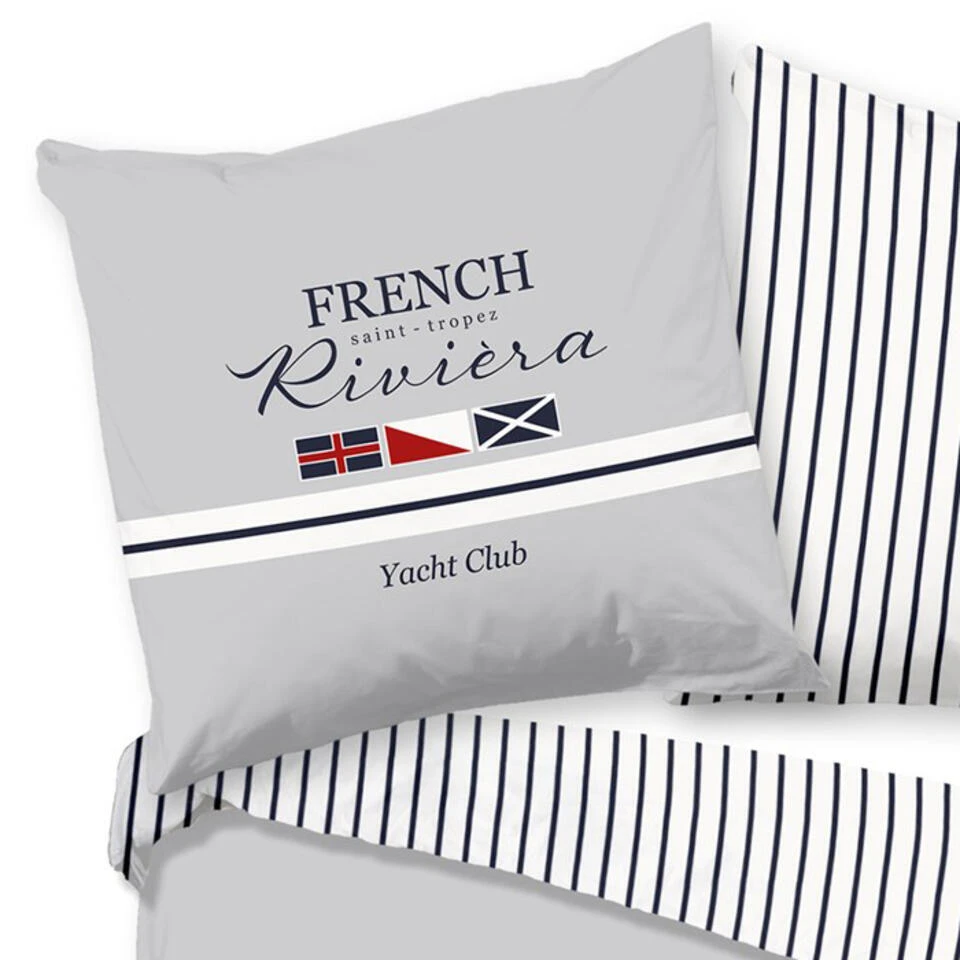 Pure Riviera Dekbedovertrek Grijs-1-persoons (140 X 200/220 Cm) 5 Pure Riviera Dekbedovertrek Grijs-1-persoons (140 X 200/220 Cm) - Afbeelding 3