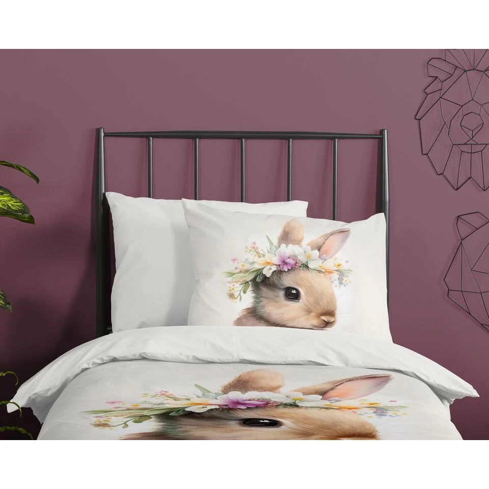 Pure Konijntje Evi Kinderdekbedovertrek Of-white 10 Pure Konijntje Evi Kinderdekbedovertrek Of-white - Afbeelding 8