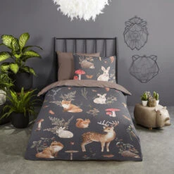 Pure Bosdieren Kinderdekbedovertrek Bruin -Leen Bakker Winkel f58b8c576a2143e38908b837dbc358ba