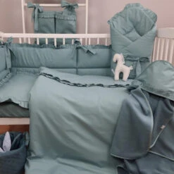 Zavelo Peuter Dekbedovertrek Royal Ruches Groen 120 X 150 Cm -Leen Bakker Winkel f60c48e4fe744a78bff2e5fcef08ecf2