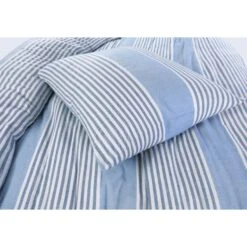 Day Dream Davos - Dekbedovertrek - Lits-jumeaux - 240 X 200/220 - Lichtblauw -Leen Bakker Winkel f7431fb1936840c994b7f64b3795618c