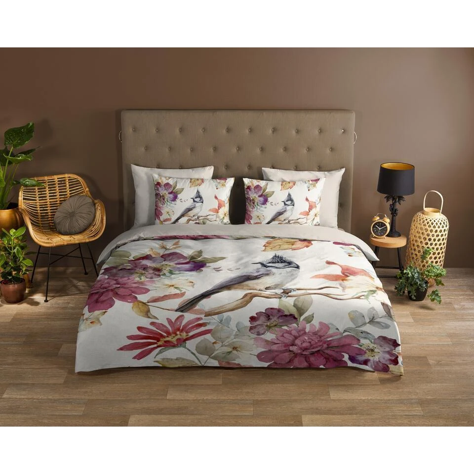 Good Morning Kuifmees Dekbedovertrek Multi-1-persoons (140 X 200/220 Cm) 4 Good Morning Kuifmees Dekbedovertrek Multi-1-persoons (140 X 200/220 Cm) - Afbeelding 2