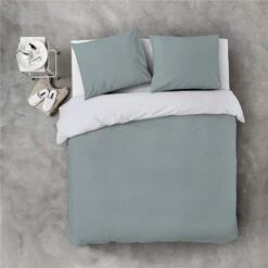 Byrklund - Dekbedovertrek Side Way - 200x220 Cm - Jade / Wit -Leen Bakker Winkel f807d21f11ab45d5abfa0967cb8493f2