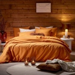 De Witte Lietaer Dekbedovertrek Laura Copper - 260 X 240 Cm - Katoen Flanel 7 De Witte Lietaer Dekbedovertrek Laura Copper - 260 X 240 Cm - Katoen Flanel -Leen Bakker Winkel fc004443bac849bebc14b9d60c0be96f