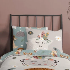 Pure Momo Kinderdekbedovertrek Zand -Leen Bakker Winkel fcdb0eb04c0d4254b324fc42c348ee76