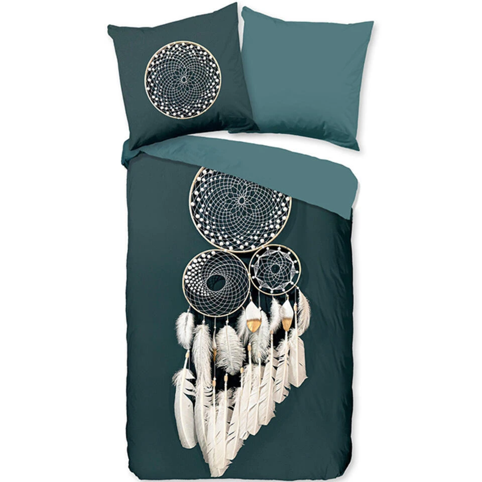 Pure Dekbedovertrek "dromenvanger" - Petrol - (240x200/220 Cm) - Microfiber 9 Pure Dekbedovertrek "dromenvanger" - Petrol - (240x200/220 Cm) - Microfiber - Afbeelding 7