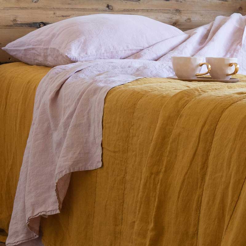 Leen Bakker Winkel -Leen Bakker Winkel linnen laken roze