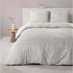 Dekbedovertrek Olivier - Zand - 240x200/220 Cm -Leen Bakker Winkel sf 31106439 9050