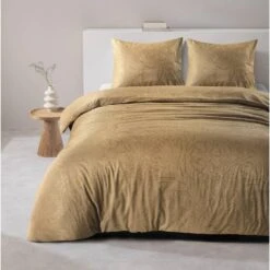 Dekbedovertrek Mason - Oker - 200x220 Cm 7 Dekbedovertrek Mason - Oker - 200x220 Cm -Leen Bakker Winkel sf 31106705 9050