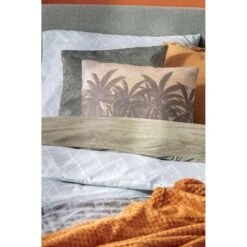 Comfort Dekbedovertrek Valencia - Groen - 240x200/220 Cm -Leen Bakker Winkel sf 34104384 1010